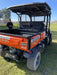 2022 Kubota RTV-X1140W-H Plastic Canopy, Windshield Acrylic Clear, LED Strobe Light, Wire Harness Kit, Back up Alarm