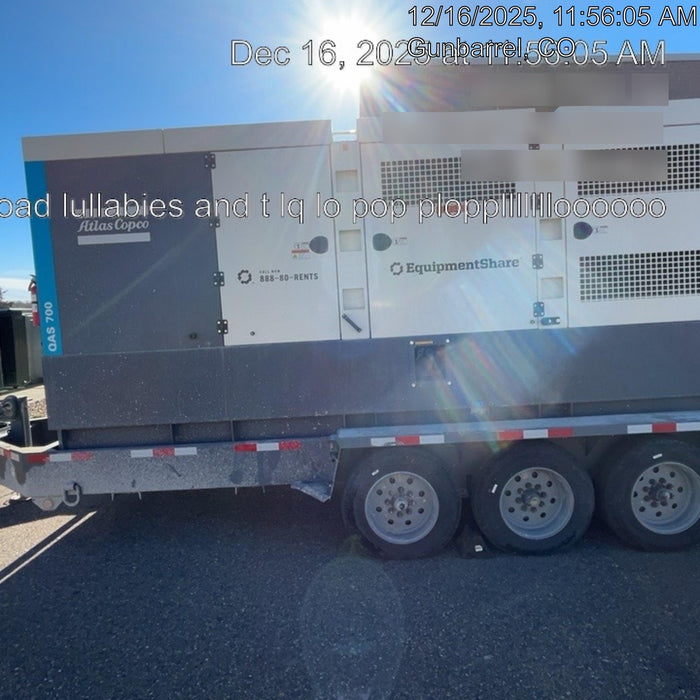 2022 ATLAS COPCO QAS 700