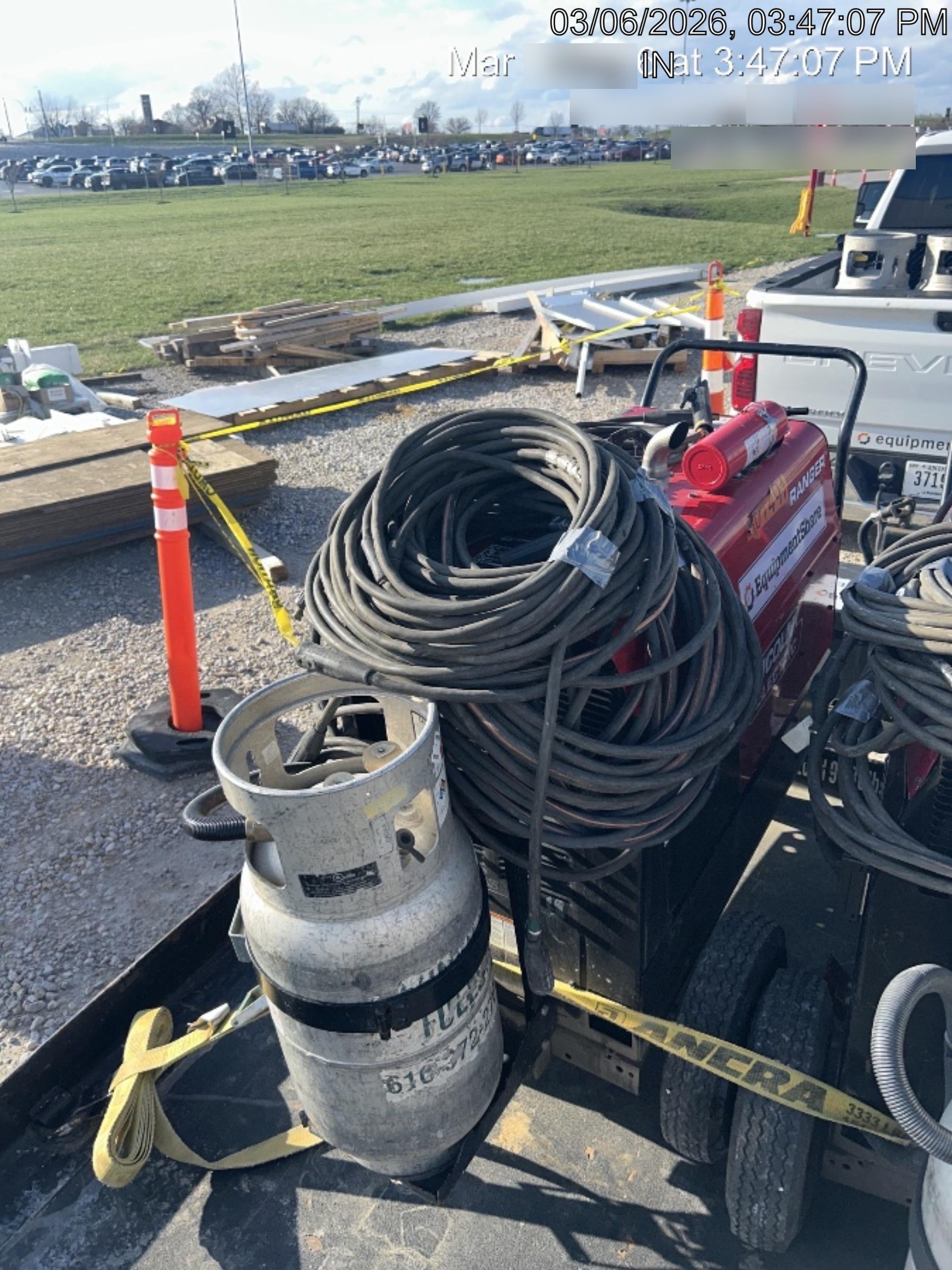 2021 Lincoln Electric Ranger 305 LPG K3430-1, Ranger 305 LPG, Undercarriage, Tank Holder & Strap, 10kw AC Gen, 25hp Kohler LPG Eng