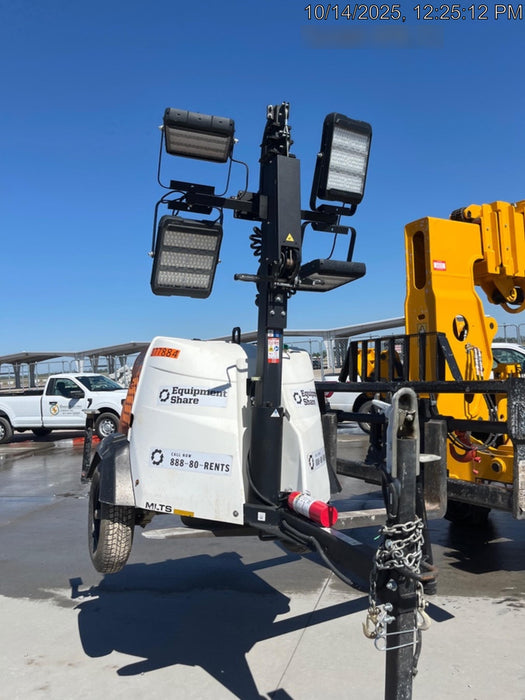 2023 Generac MLT2 Diesel, Flex Switch 120V Input, Powerzone Controller, 
(4) 320W LED Lights, 4kW Generator, 39.9 Gal Fuel Tank, 2" Ball, T3