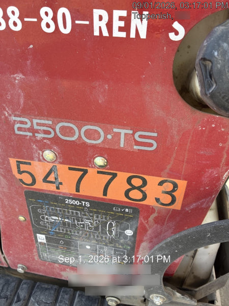 2025 TORO MBTX 2500-TS