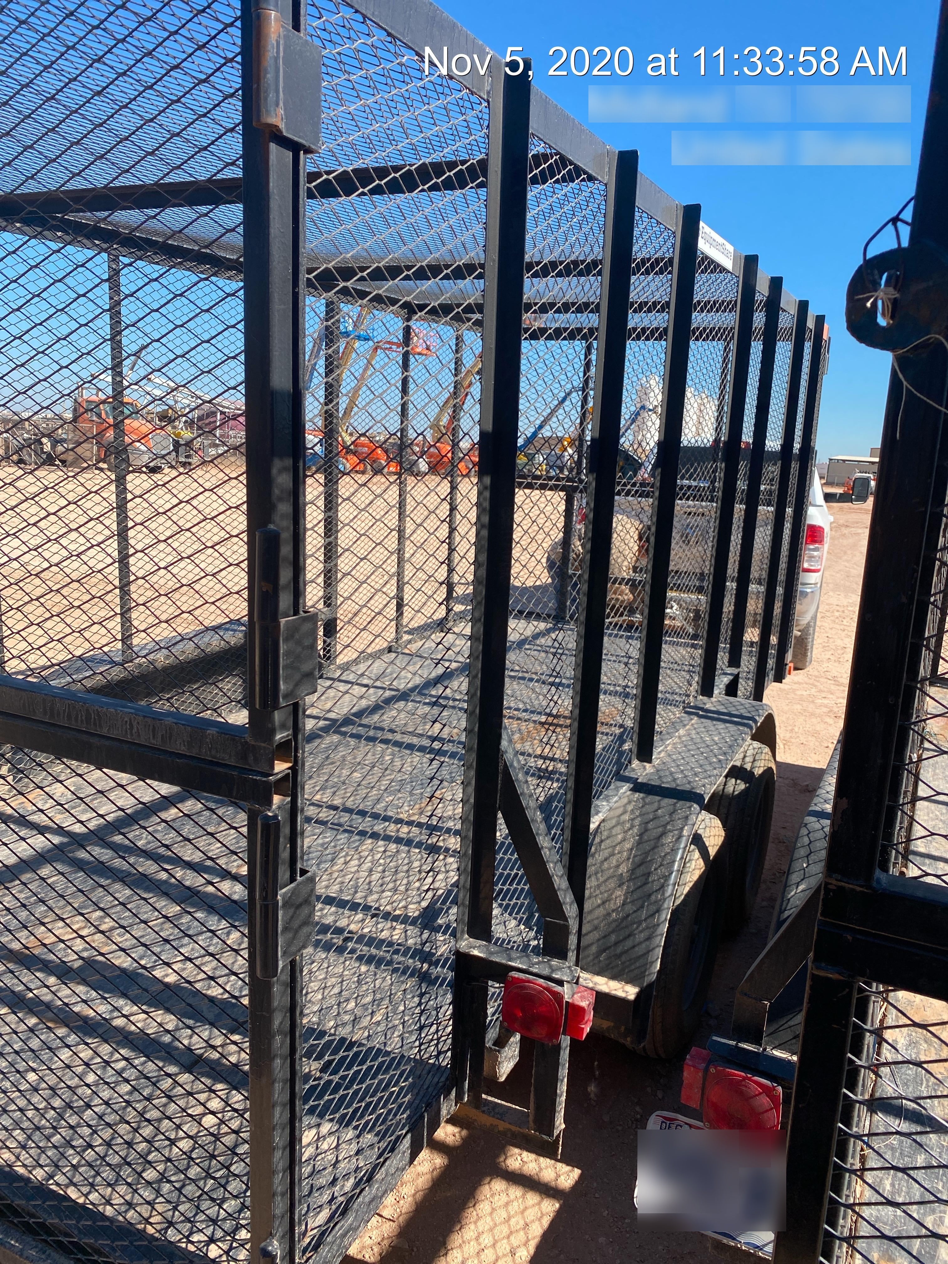 2019 CENTEX Trash Trailer