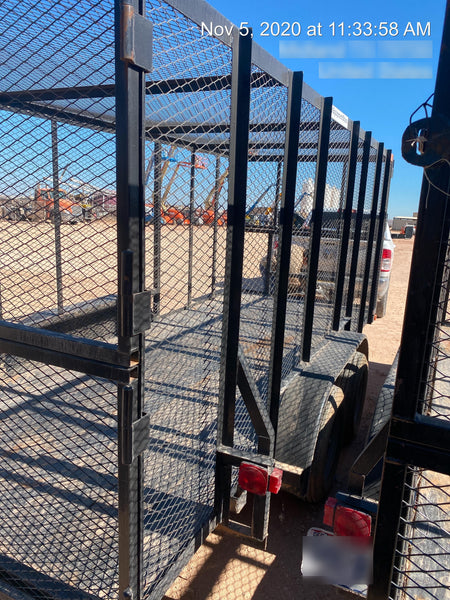 2019 CENTEX Trash Trailer