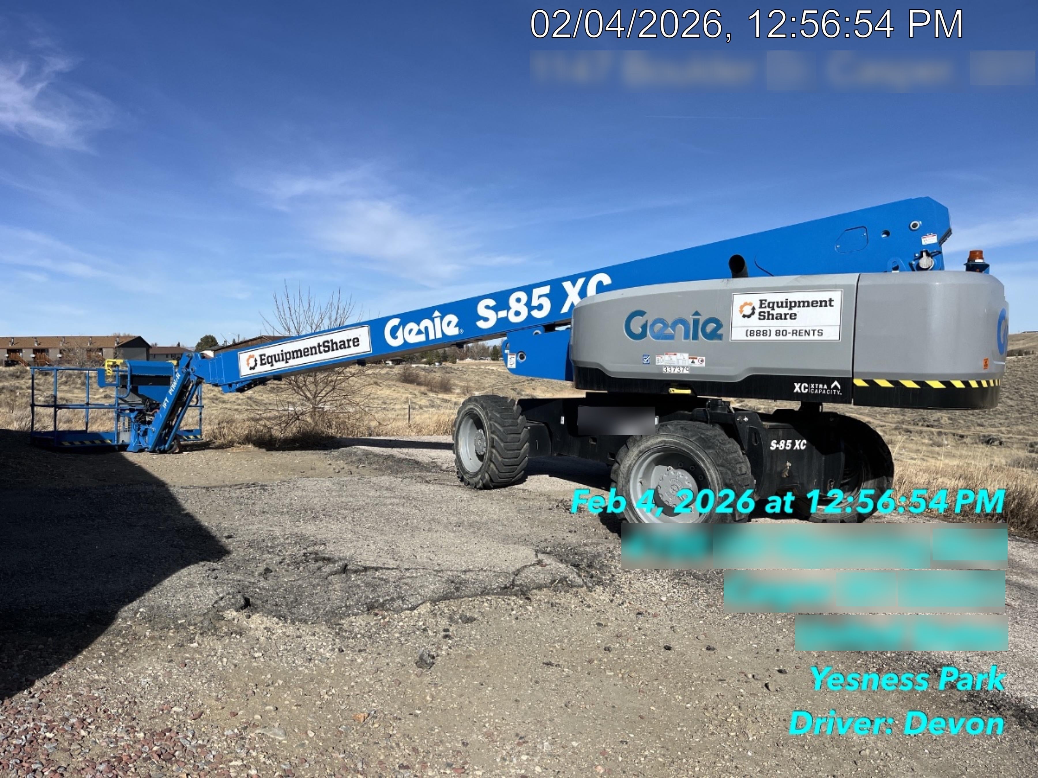 2023 GENIE S-85 XC