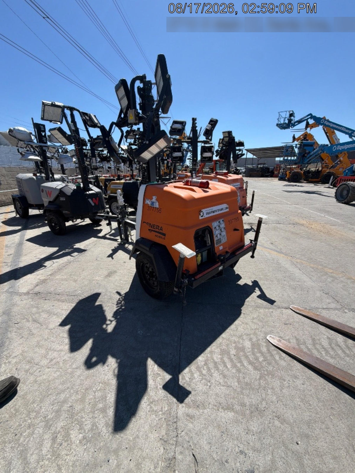 2023 Generac MLT2 Diesel, Flex Switch 120V Input, Powerzone Controller, 
(4) 320W LED Lights, 4kW Generator, 39.9 Gal Fuel Tank, 2" Ball, T3