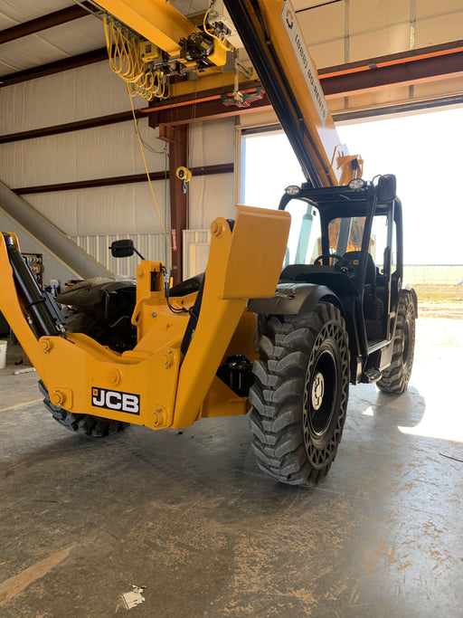 2020 JCB 512-56 Canopy, 74Hp, Solid Tires, Work Lights, Beacon, Aux Hydraulics, Back up Alarm, Lifting Eye, ES Decals
