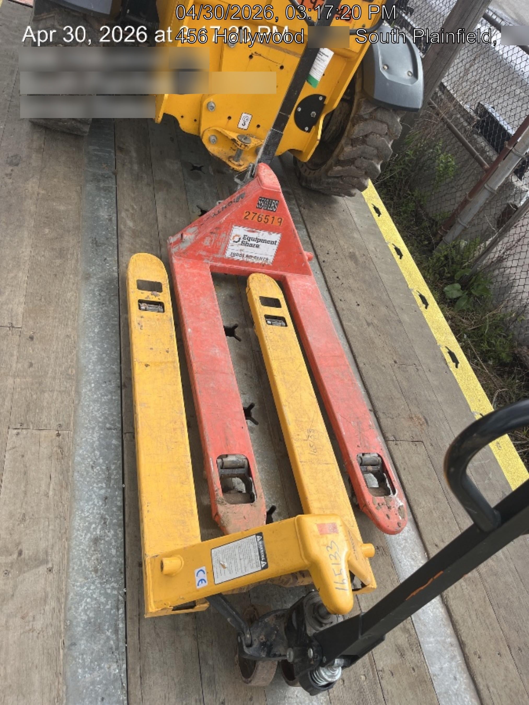 2021 ULINE 4400 lb Pallet Jack