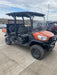 2022 Kubota RTV-X1140W-H Plastic Canopy, Windshield Acrylic Clear, LED Strobe Light, Wire Harness Kit, Back up Alarm