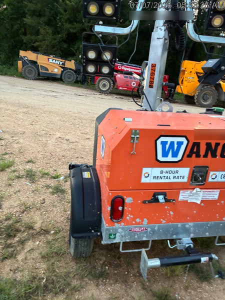 2023 Wanco WLTT-4MM4K Diesel, Deep Sea Controller, Shore Power Plug, Auto Start, (4) 350W LED Floodlights, 4kW Generator, 60 Gal Fuel Tank, 2" Ball, T3