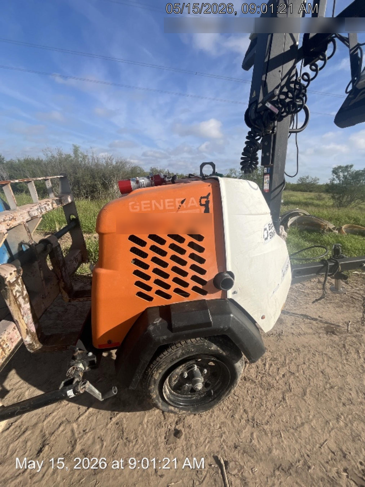 2023 Generac MLT2 Diesel, Flex Switch 120V Input, Powerzone Controller, 
(4) 320W LED Lights, 4kW Generator, 39.9 Gal Fuel Tank, 2" Ball, T3