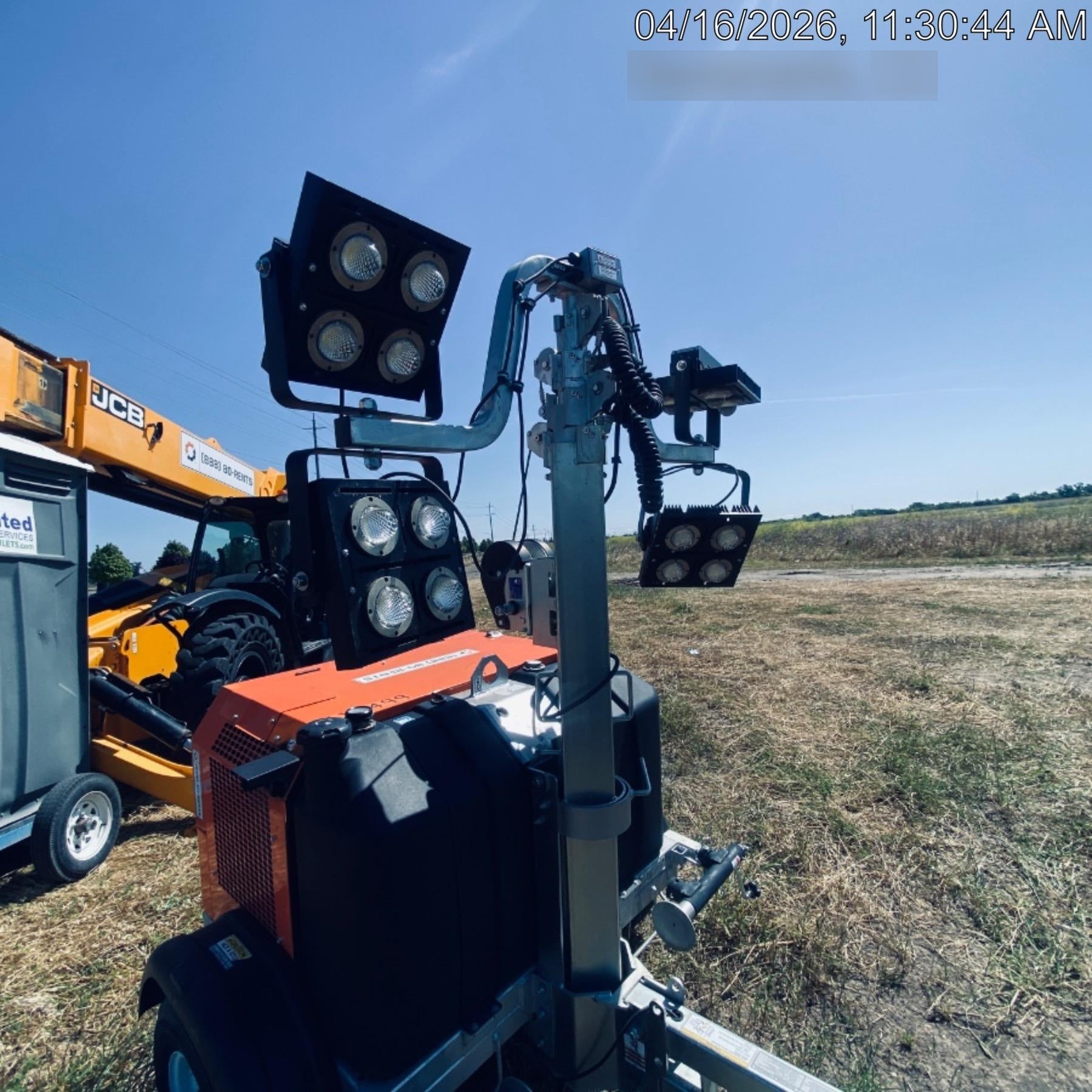 2024 Wanco WLTT-4MM4K Diesel, Deep Sea Controller, Shore Power Plug, Auto Start, (4) 350W LED Floodlights, 4kW Generator, 60 Gal Fuel Tank, 2" Ball, T3