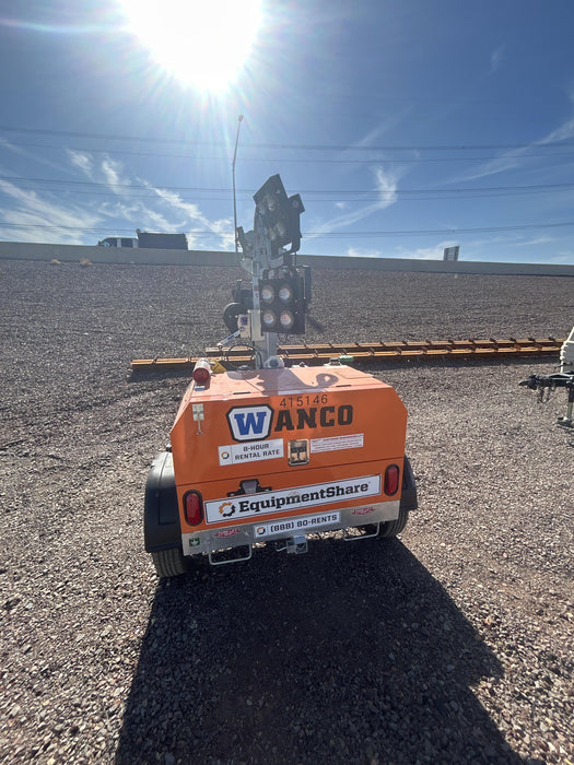 2024 Wanco WLTT-4MM4K Diesel, Deep Sea Controller, Shore Power Plug, Auto Start, (4) 350W LED Floodlights, 4kW Generator, 60 Gal Fuel Tank, 2" Ball, T3