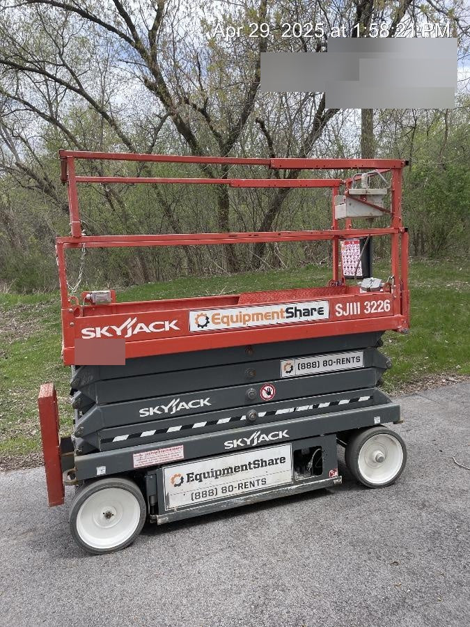 2019 Skyjack SJIII-3226 Skyjack SJIII3226 Standard w/Trojan Batteries