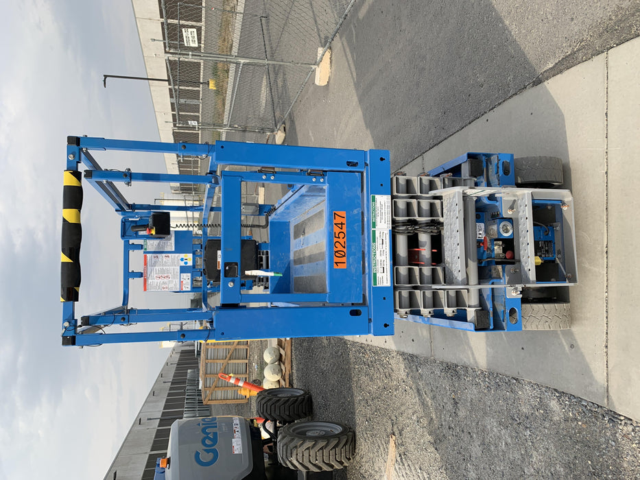 2020 Genie GS-1930 Solid Non Marking Tires, Beacon, Folding rails with half height swing gate, 800W Inverter