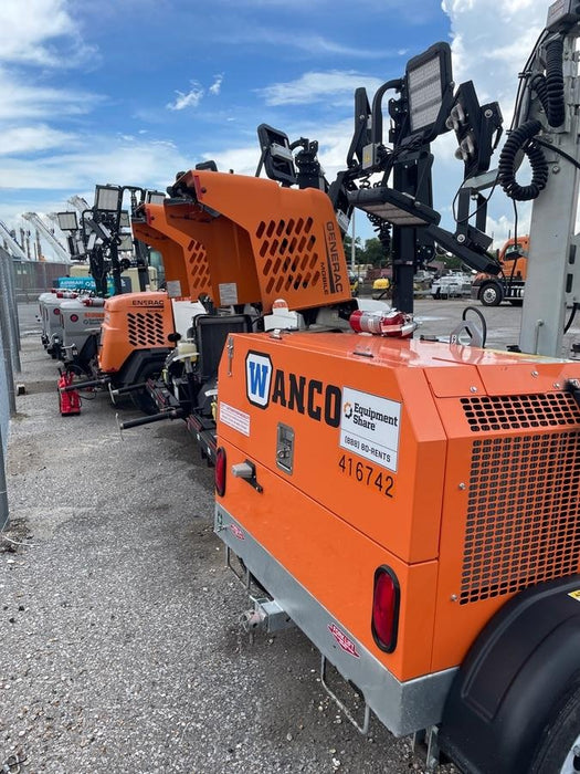 2024 Wanco WLTT-4MM4K Diesel, Deep Sea Controller, Shore Power Plug, Auto Start, (4) 350W LED Floodlights, 4kW Generator, 60 Gal Fuel Tank, 2" Ball, T3