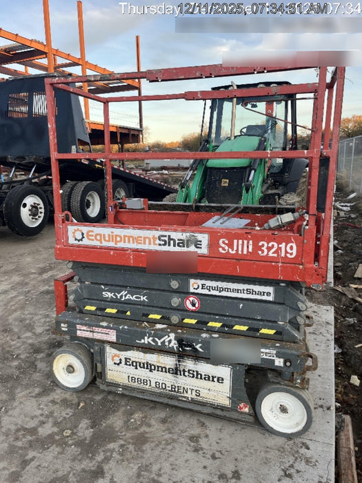 2019 Skyjack SJIII-3219 Standard w/Trojan Batteries