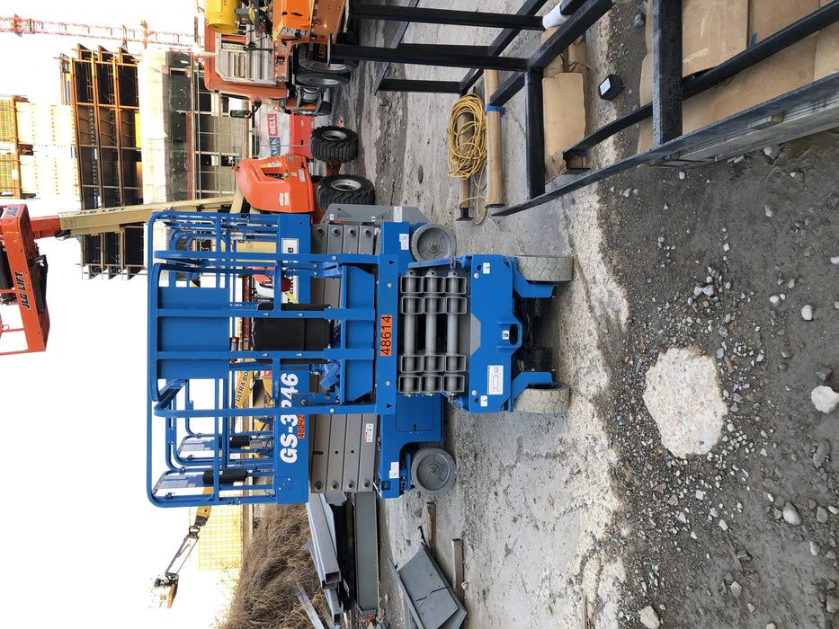 2019 Genie GS-1930 Fixed Rails with Chain Entry