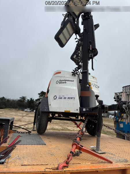 2023 Generac MLT2 Diesel, Flex Switch 120V Input, Powerzone Controller, (4) 320W LED Lights, 4kW Generator, 39.9 Gal Fuel Tank, 2" Ball, T3