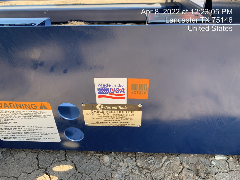 2022 CURRENT TOOLS 615