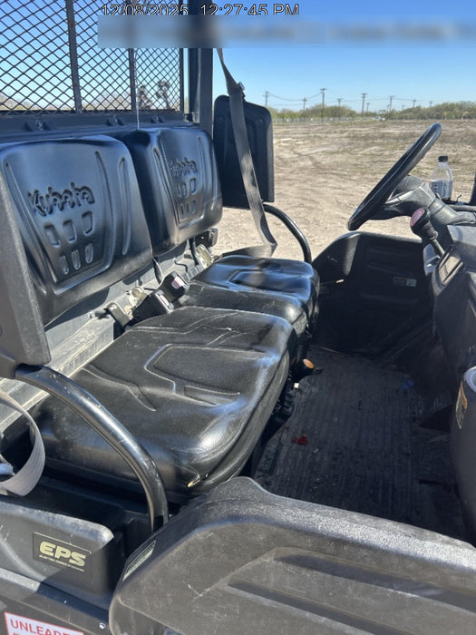 2019 Kubota RTV-XG850WL-H 4wd Utility Cart, Gas, 2 Seat, LED Strobe, Windshield Tempered Glass, Plastic Canopy, Wire Harness Kit, Backup Alarm