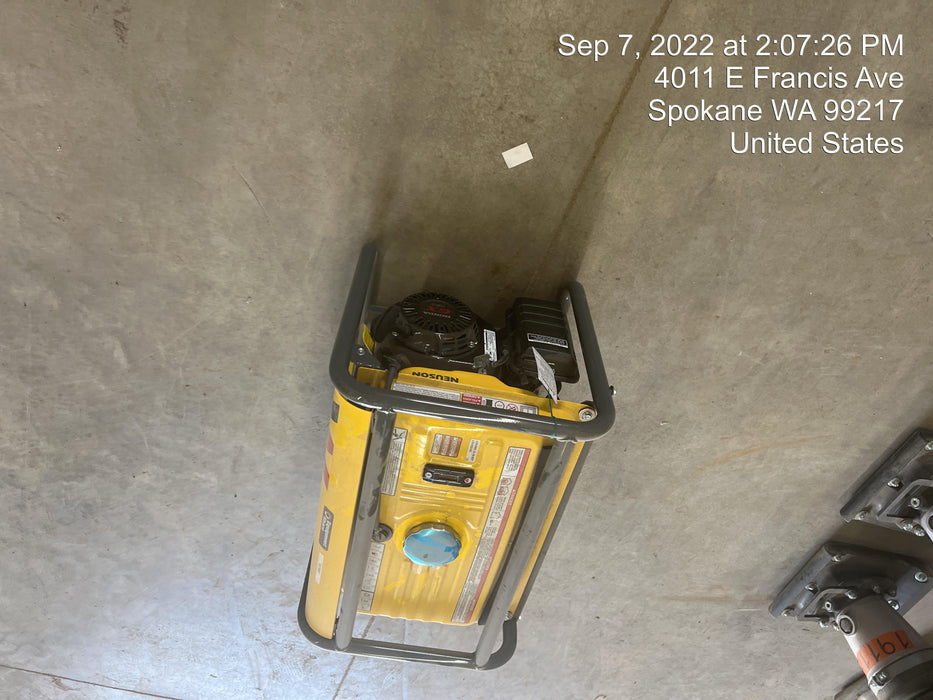 2021 Wacker Neuson GP2500A Standard 2.5kW Generator