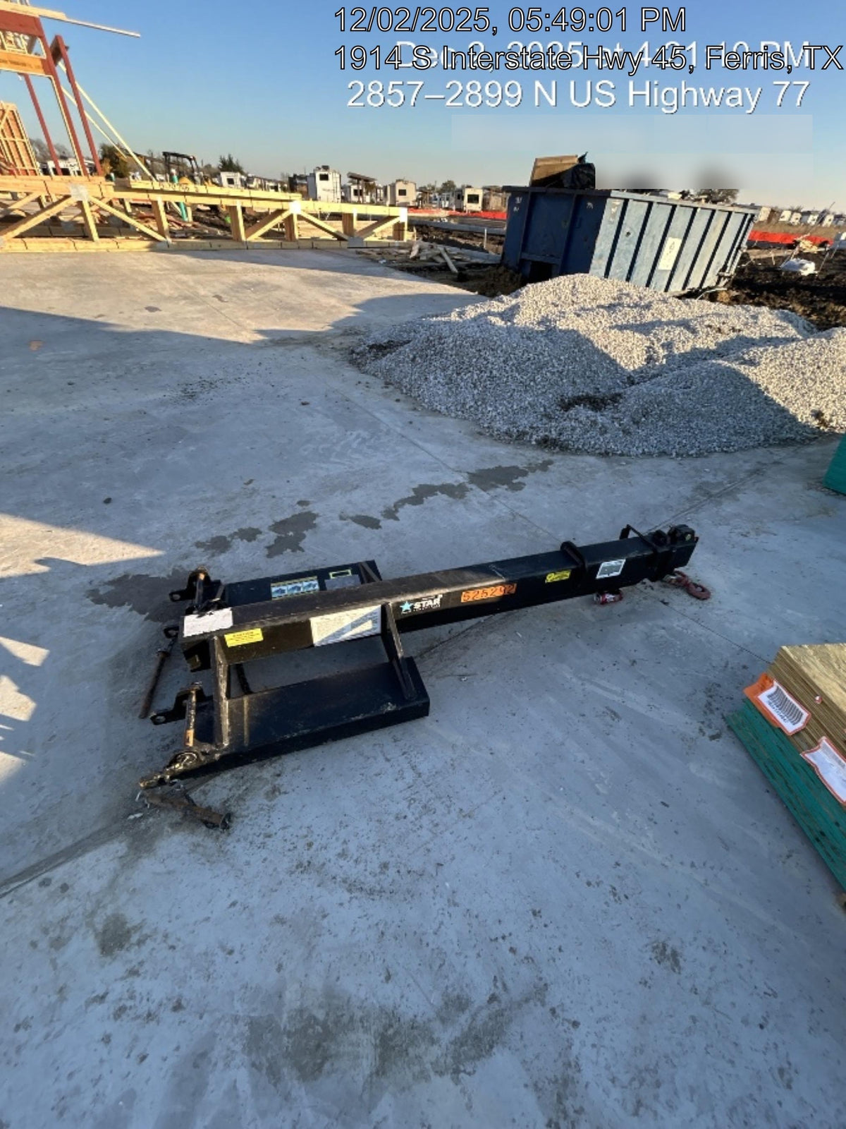 2025 STAR INDUSTRIES M1360B - Star JIB Boom