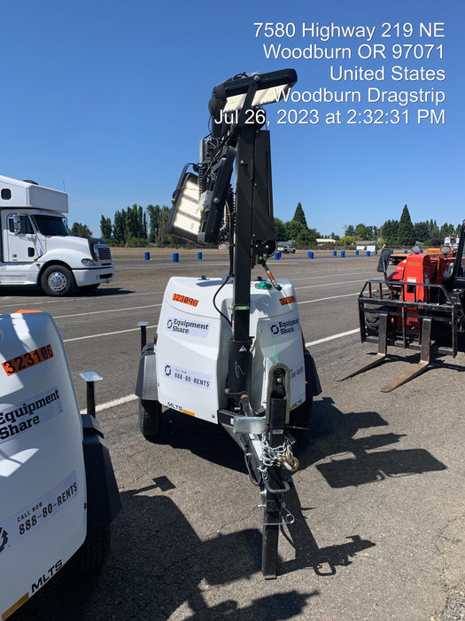 2023 Generac MLT2 Diesel, Flex Switch 120V Input, Powerzone Controller, (4) 320W LED Lights, 4kW Generator, 39.9 Gal Fuel Tank, 2" Ball, T3