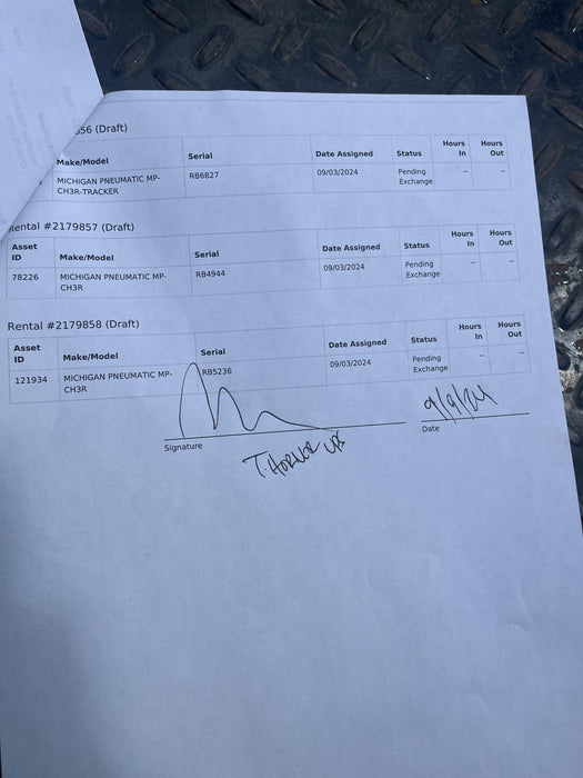 2020 MICHIGAN PNEUMATIC MP-133-ORANGE-NEP
