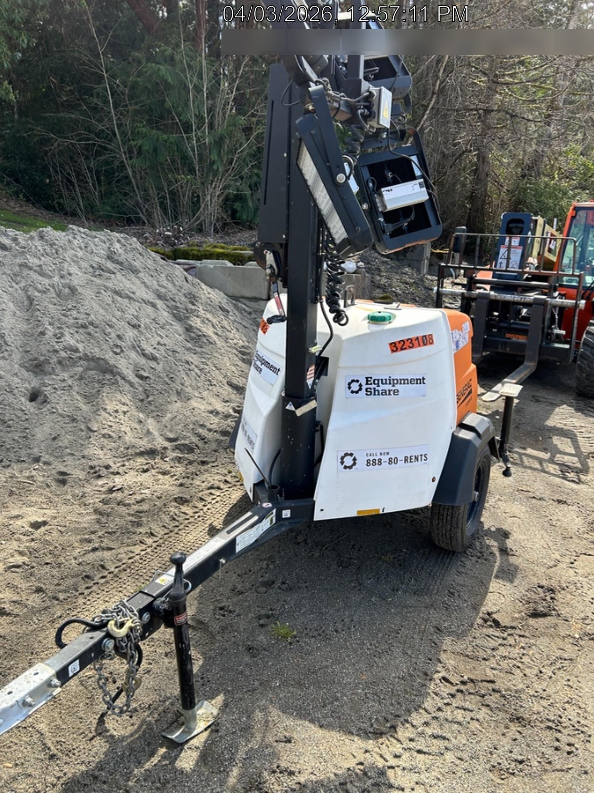 2023 Generac MLT2 Diesel, Flex Switch 120V Input, Powerzone Controller, (4) 320W LED Lights, 4kW Generator, 39.9 Gal Fuel Tank, 2" Ball, T3