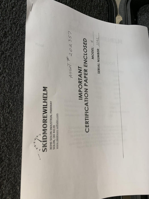 2022 SKIDMORE-WILHELM H-106-LBF-KIT