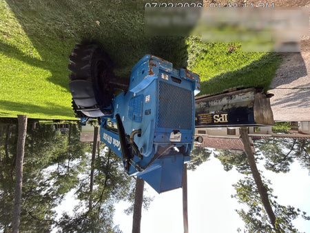 2018 Genie GTH-1056 Genie GTH-1056 w/Open ROPS, Solid Tires, Work Light/Beacon, 60" Carriage and Forks