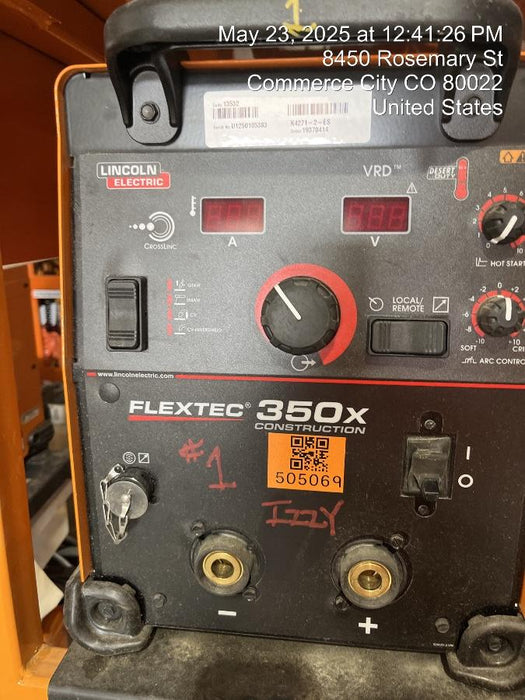 2025 LINCOLN ELECTRIC FLEXTEC 350X