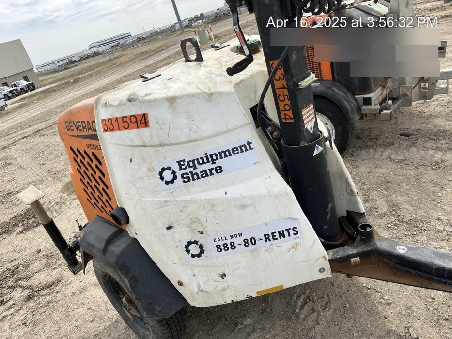 2023 Generac MLT2 Diesel, Flex Switch 120V Input, Powerzone Controller, (4) 320W LED Lights, 4kW Generator, 39.9 Gal Fuel Tank, 2" Ball, T3