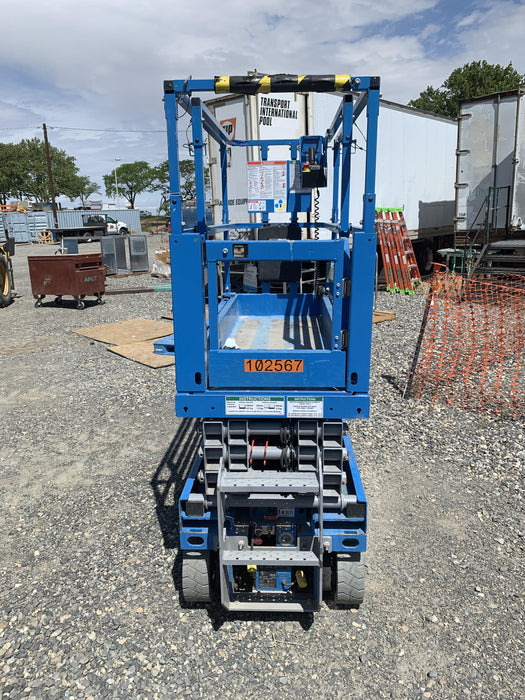 2020 Genie GS-1930 Solid Non Marking Tires, Beacon, Folding rails with half height swing gate, 800W Inverter