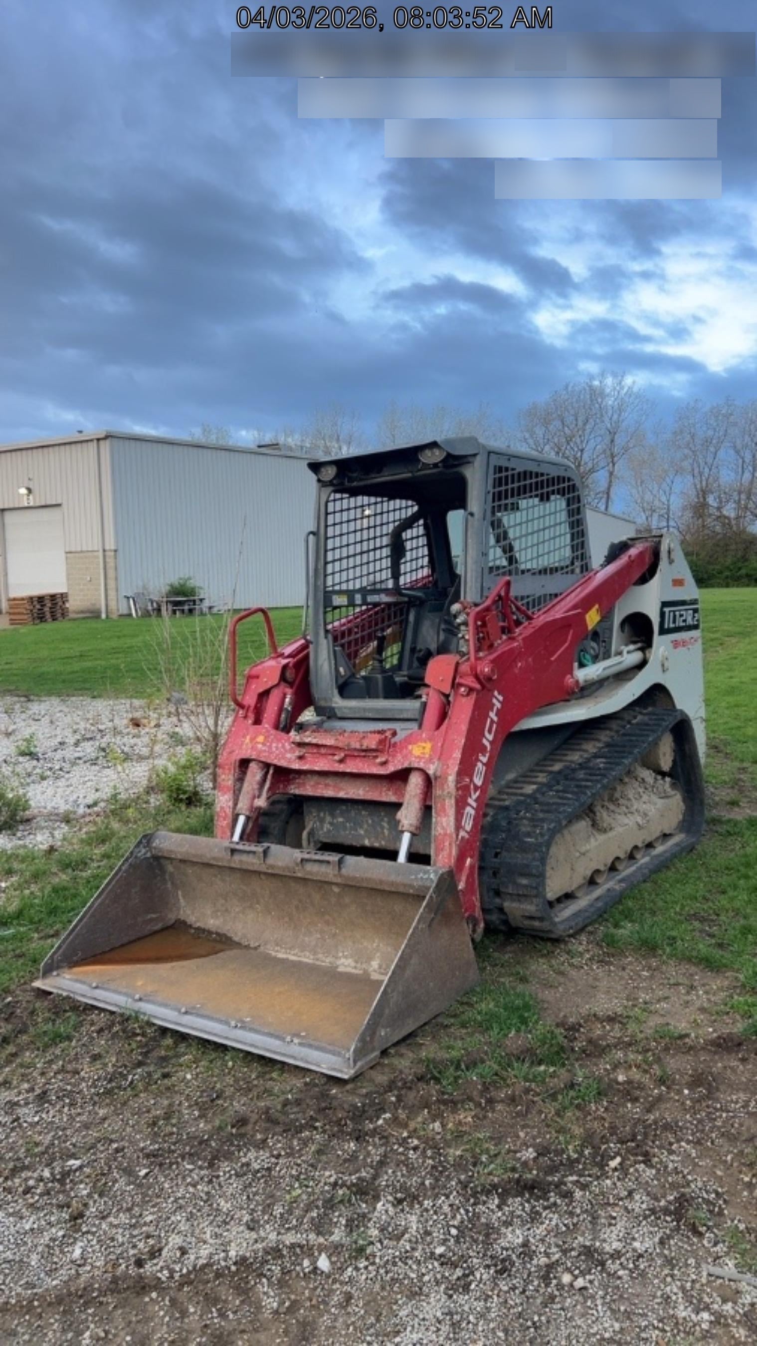 2020 Takeuchi TL12R2-R Canopy, Manual QC