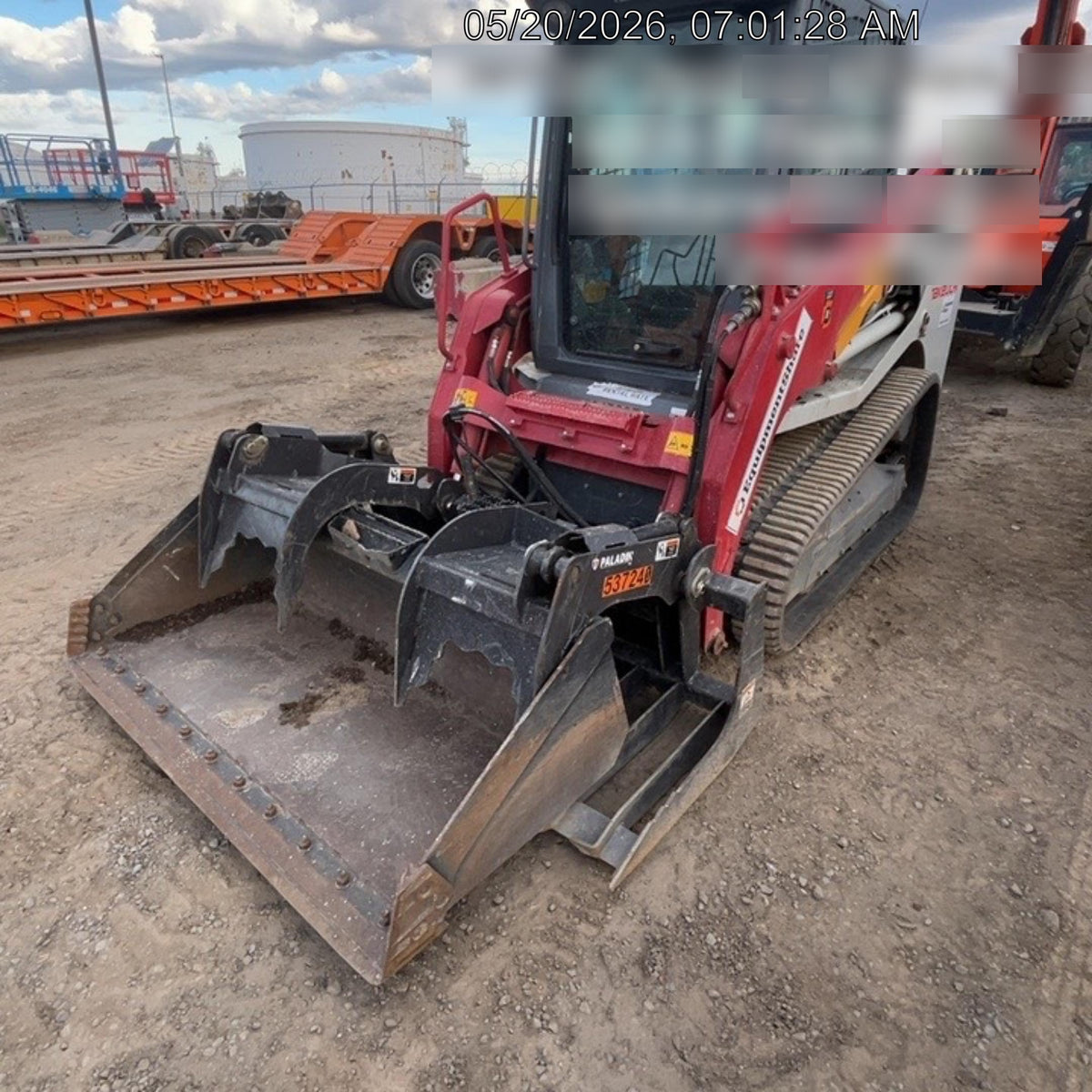 2025 PALADIN 72" Skeleton Grapple Bucket - Paladin