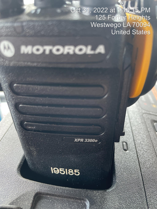 2021 MOTOROLA XPR3300E