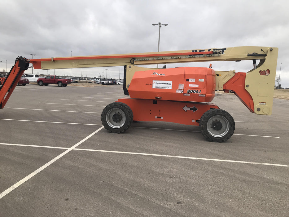 2019 JLG 800AJ Deutz Diesel Engine, FF Tires, Welder-Ready Package, Rotating Beacon