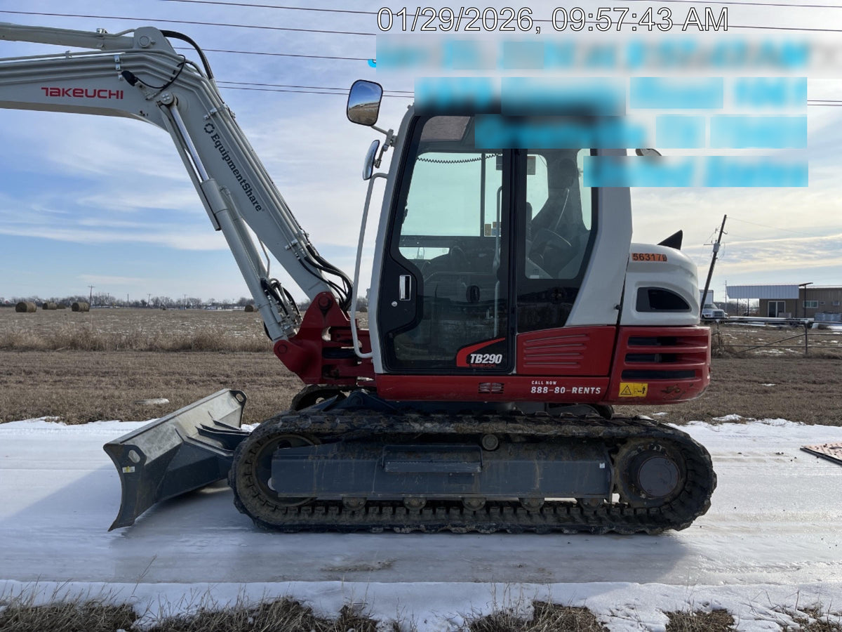 2025 TAKEUCHI TB290-CR