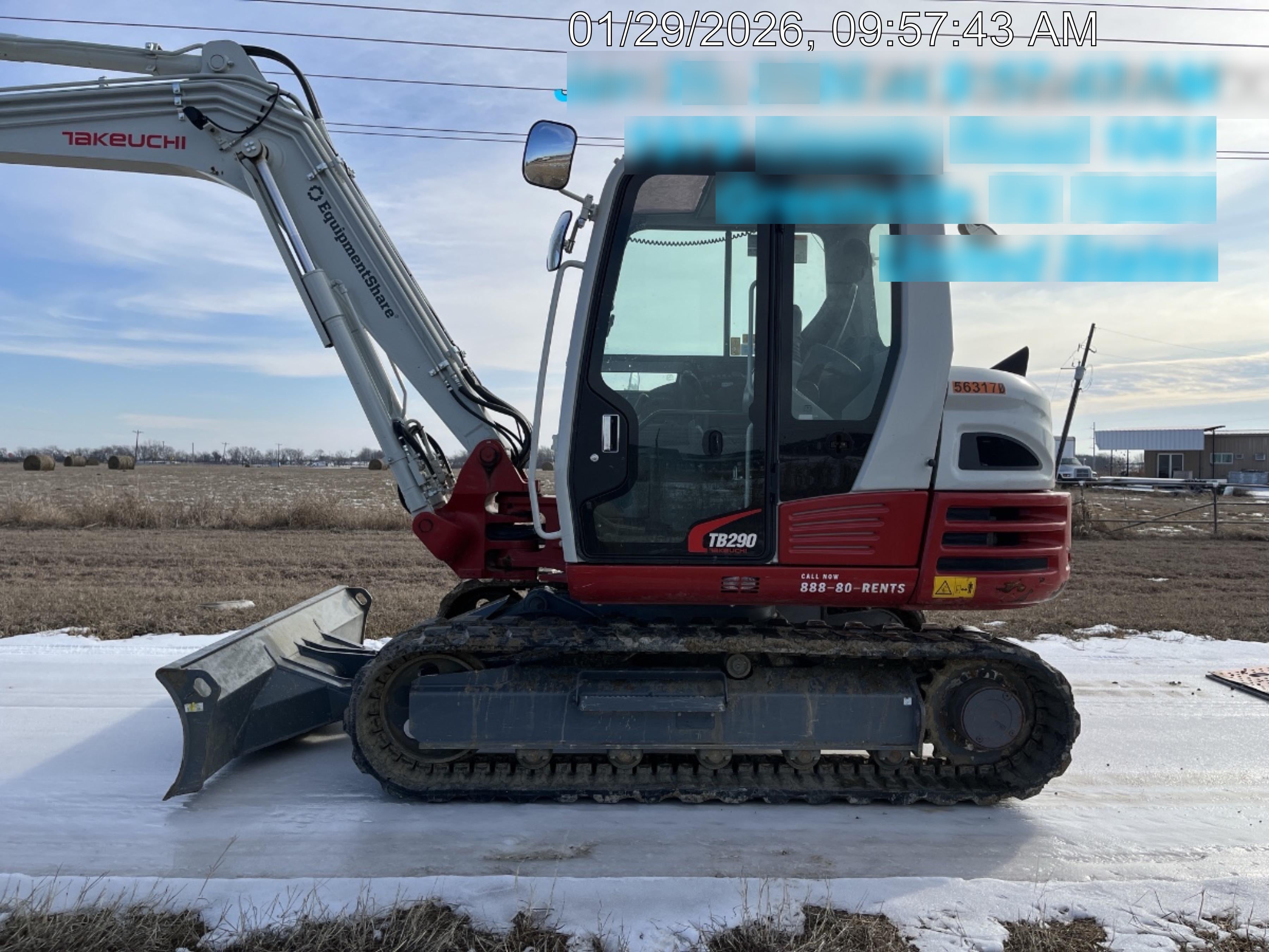2025 TAKEUCHI TB290-CR