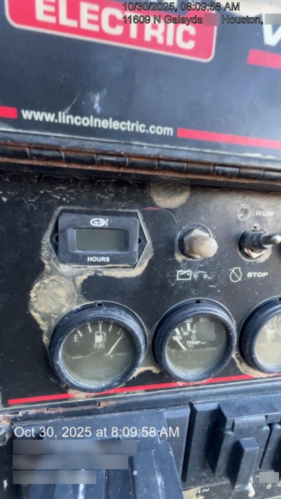 2019 Lincoln Electric Vantage 322 Welder Ready-Pak 3, Two wheel trailer, Fender and Light kit, Cable Rack