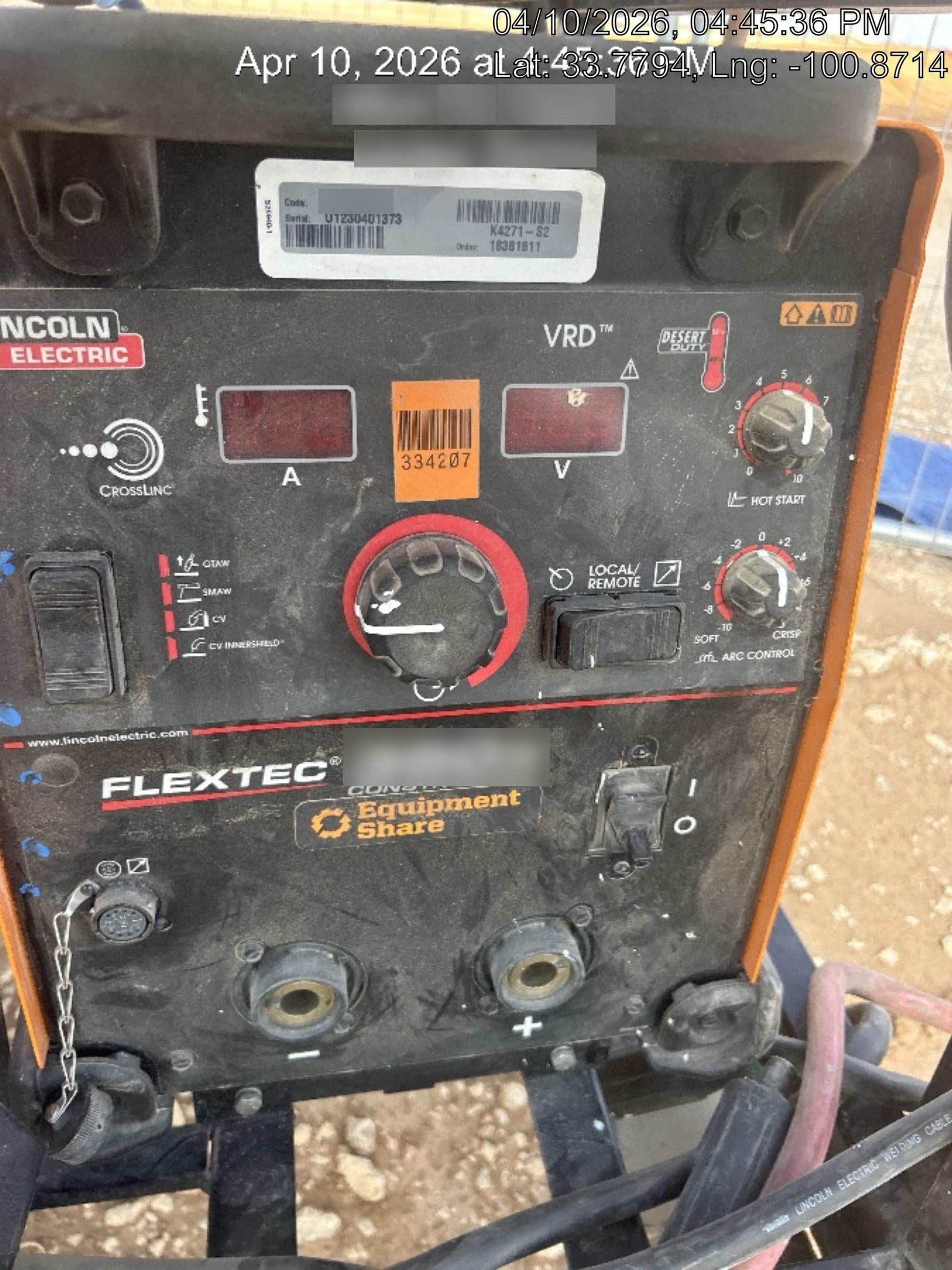 2023 LINCOLN ELECTRIC FLEXTEC 350X