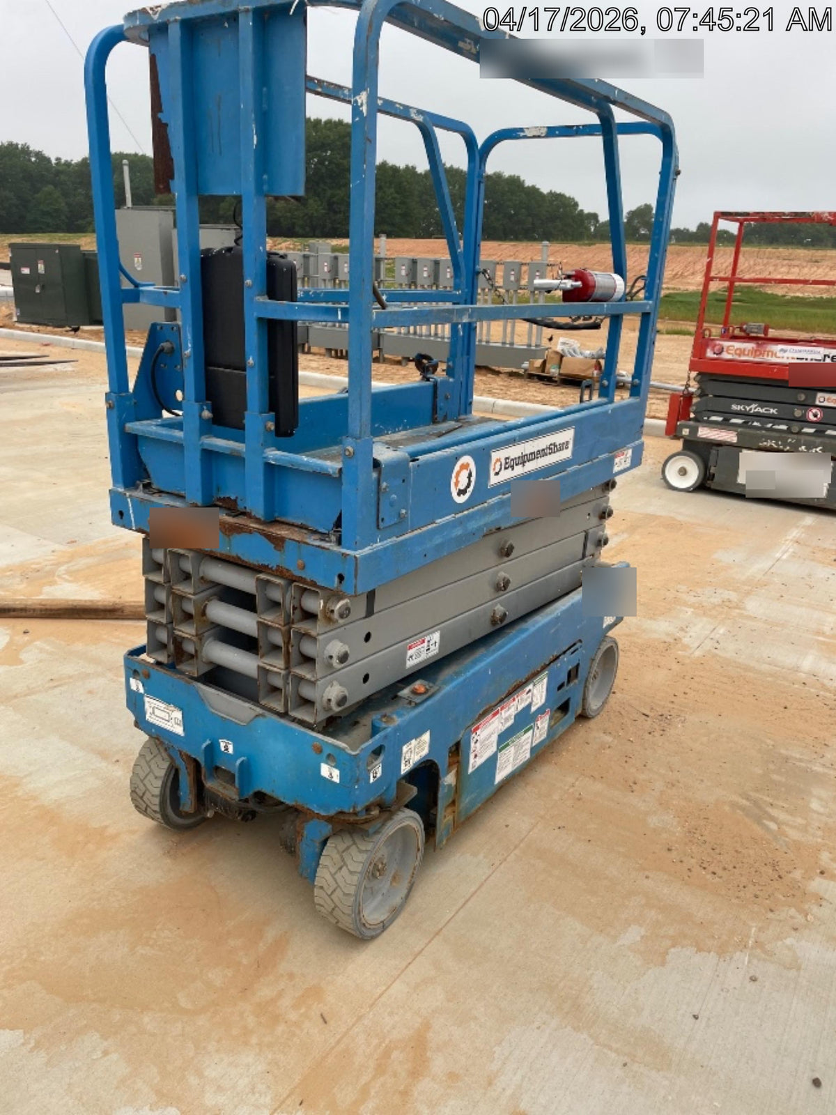 2019 Genie GS-1930 Fixed rails with chain Entry