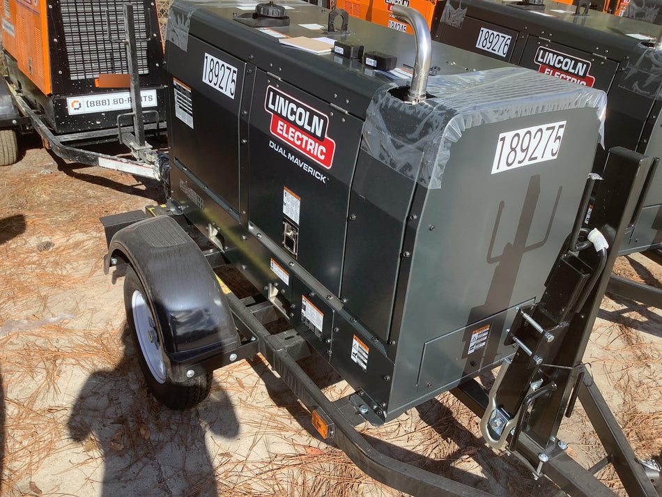 2021 Lincoln Electric Dual Maverick 200/200X Ready Pak 3, Includes Trailer, Cable Rack, Fender Light Kit