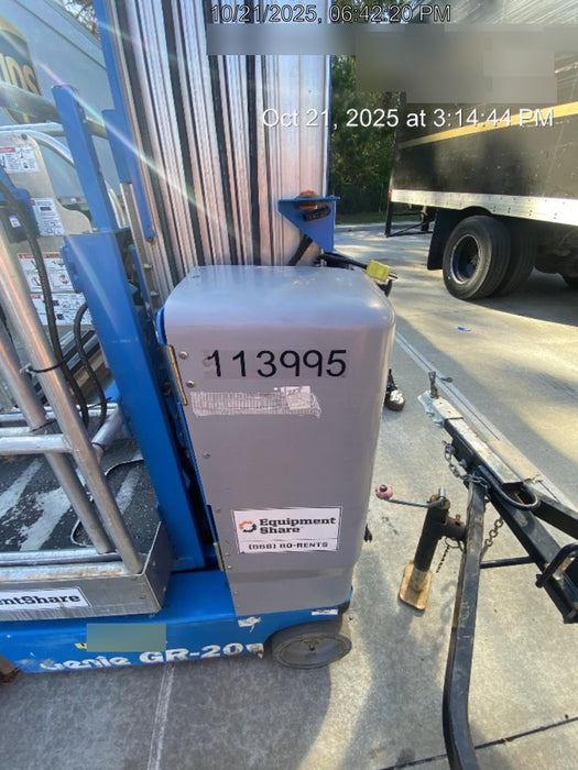 2020 GENIE GR-20