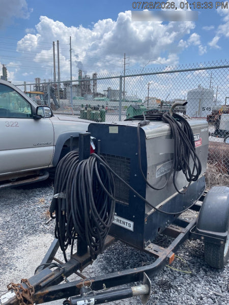 2019 Lincoln Electric Vantage 322 Welder Ready-Pak 3, Two wheel trailer, Fender and Light kit, Cable Rack