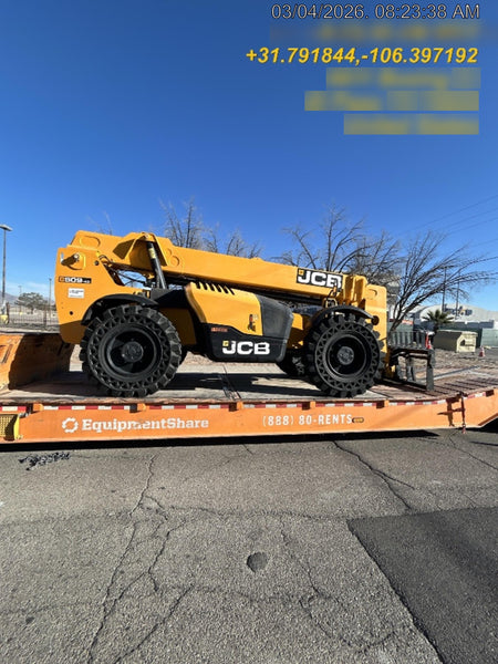 2020 JCB 509-42 Canopy, Solid Tires, Work Lights, Beacon, Aux Hydraulics, Back up Alarm, Lifting Eye, ES Decals