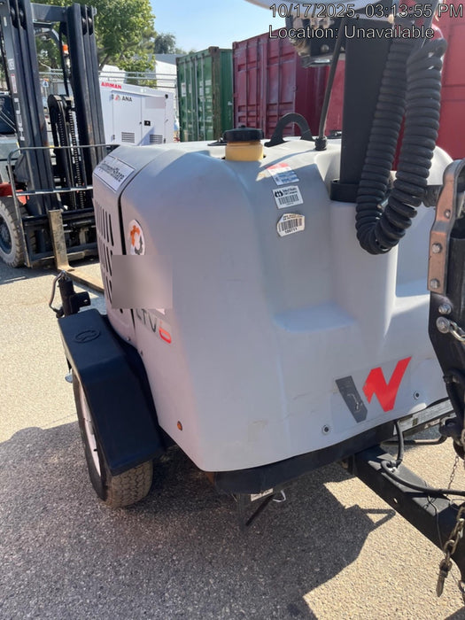 2019 Wacker Neuson LTV6L-MH Wacker Neuson LTV6L Mobile Light Tower w/Fuel Level Sensor Installed