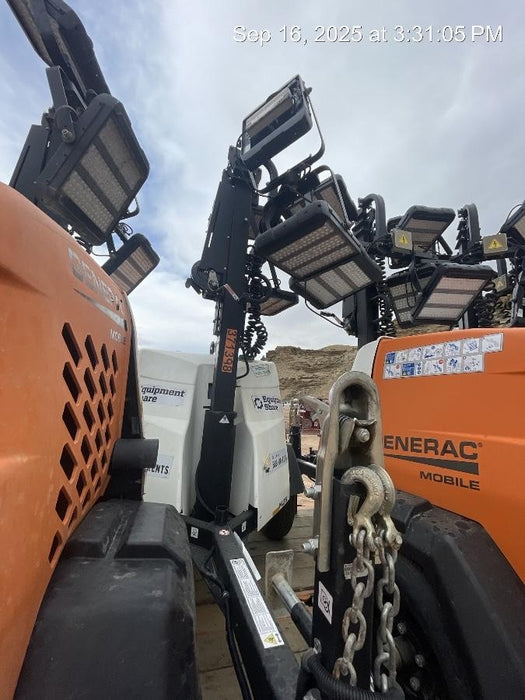 2023 Generac MLT2 Diesel, Flex Switch 120V Input, Powerzone Controller, 
(4) 320W LED Lights, 4kW Generator, 39.9 Gal Fuel Tank, 2" Ball, T3