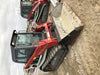 2019 Takeuchi TL8 Cab, Heat/AC, Defroster, 15" Wide Rubber Tracks, Back-up Alarm, Front & Rear Working Lights, Auxiliary Hydraulics, Two-Speed Travel, Electronic Monitoring System, Hydraulic Universal Quick Hitch 76" HD Smooth Dirt Bucket with Bolt-On Edge, 20.3 cubic feet Capacity